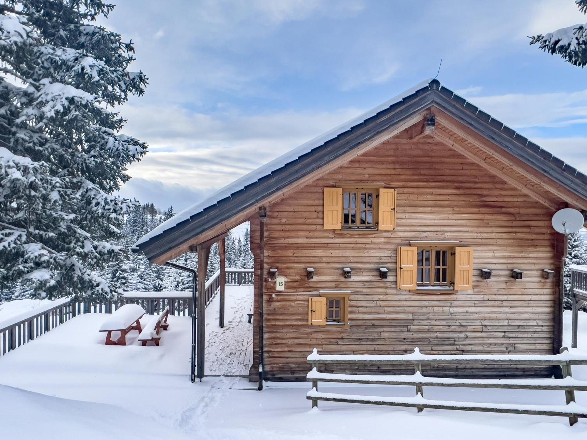 1A Chalet Koralpenzauber -Ski Fahren, Sauna Und Traumblick Villa Wolfsberg Bagian luar foto