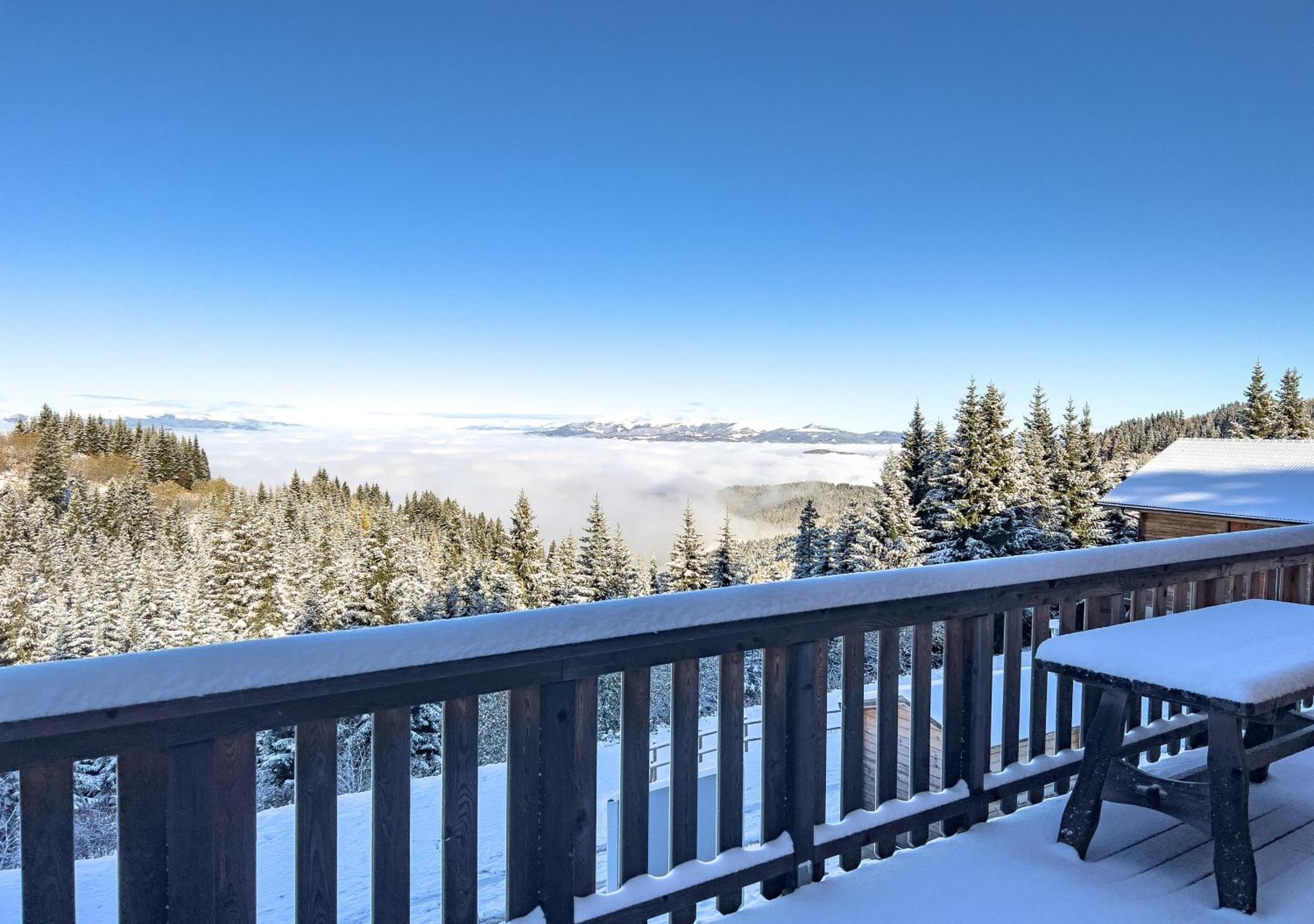 1A Chalet Koralpenzauber -Ski Fahren, Sauna Und Traumblick Villa Wolfsberg Bagian luar foto