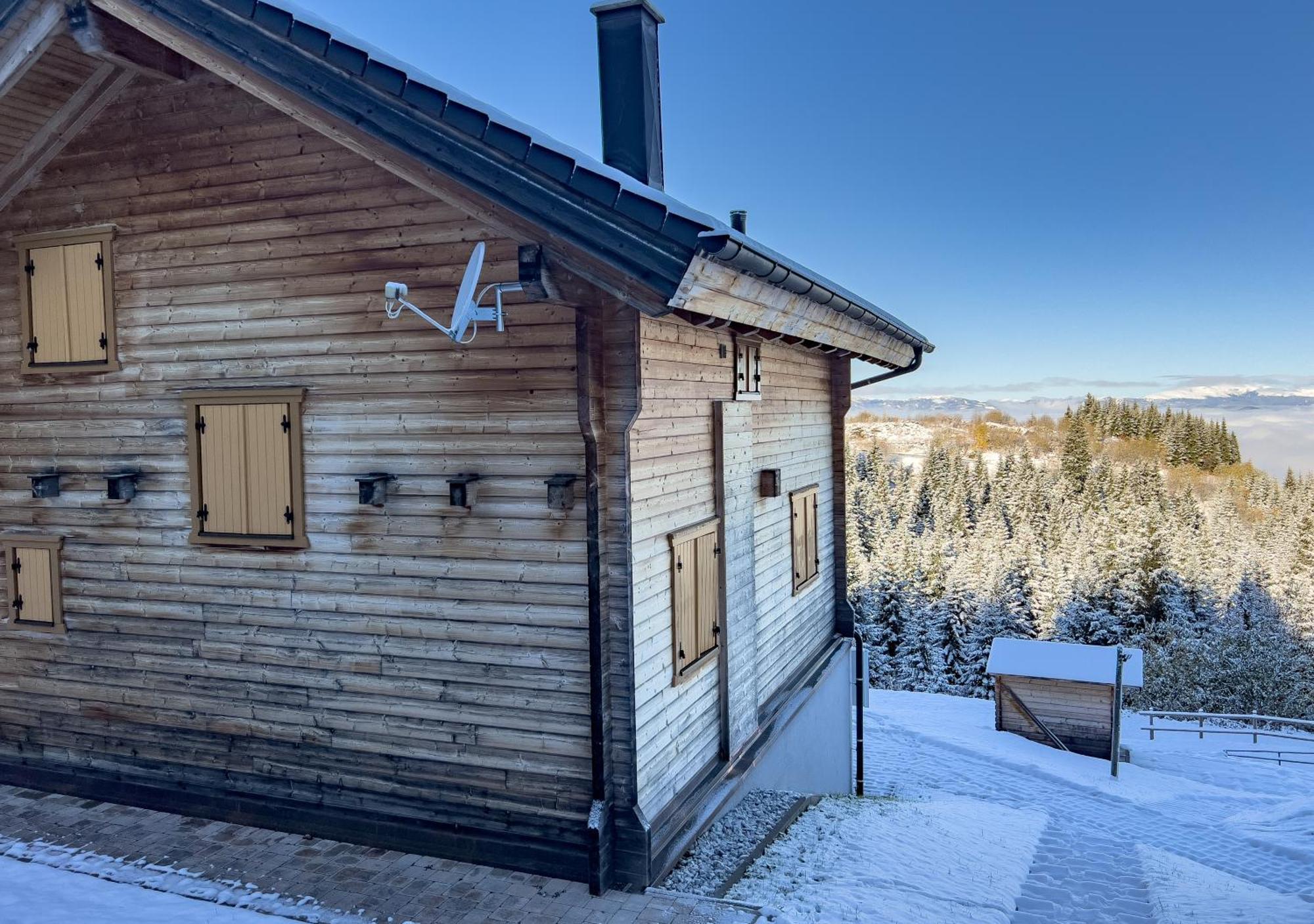 1A Chalet Koralpenzauber -Ski Fahren, Sauna Und Traumblick Villa Wolfsberg Bagian luar foto