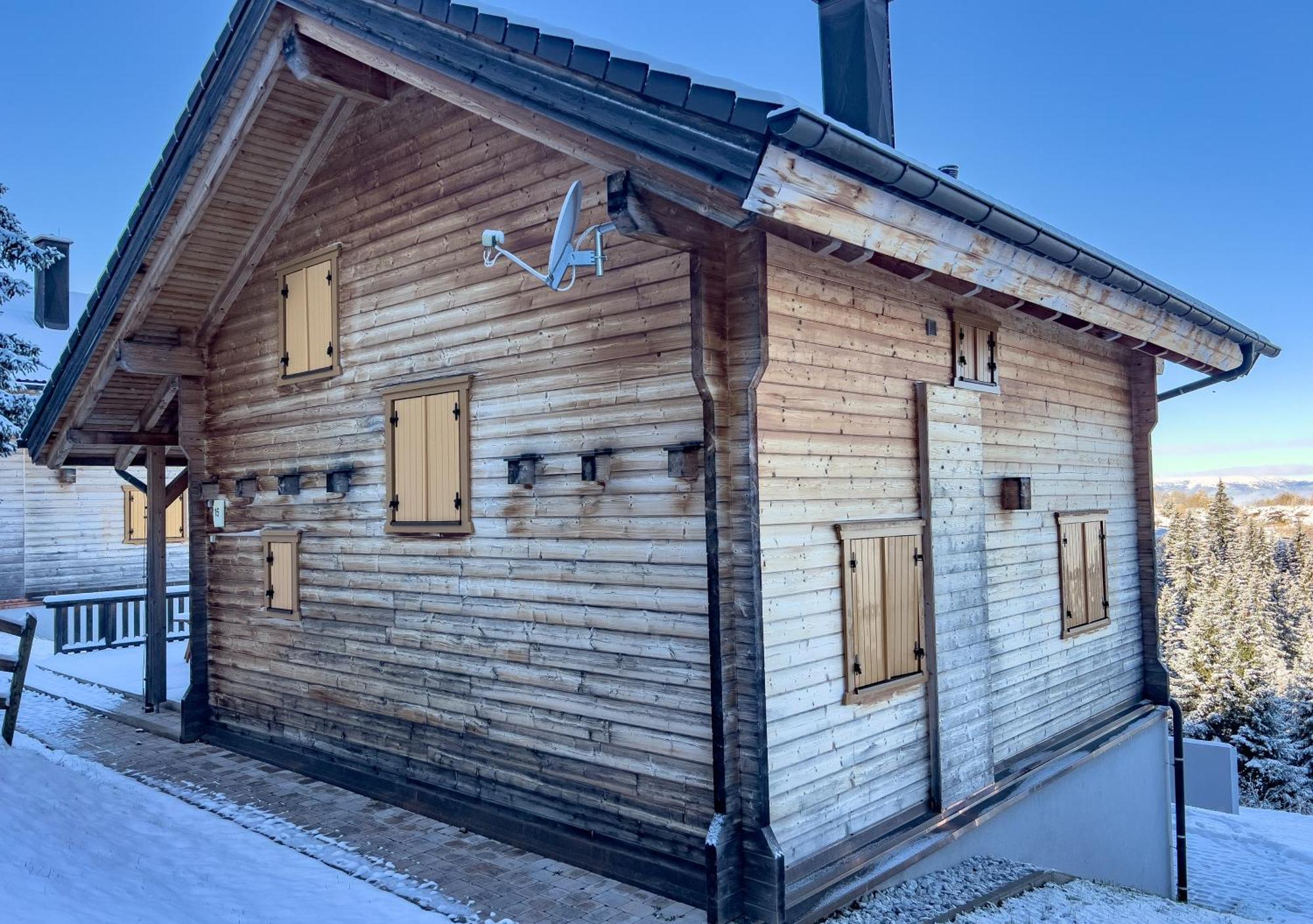 1A Chalet Koralpenzauber -Ski Fahren, Sauna Und Traumblick Villa Wolfsberg Bagian luar foto