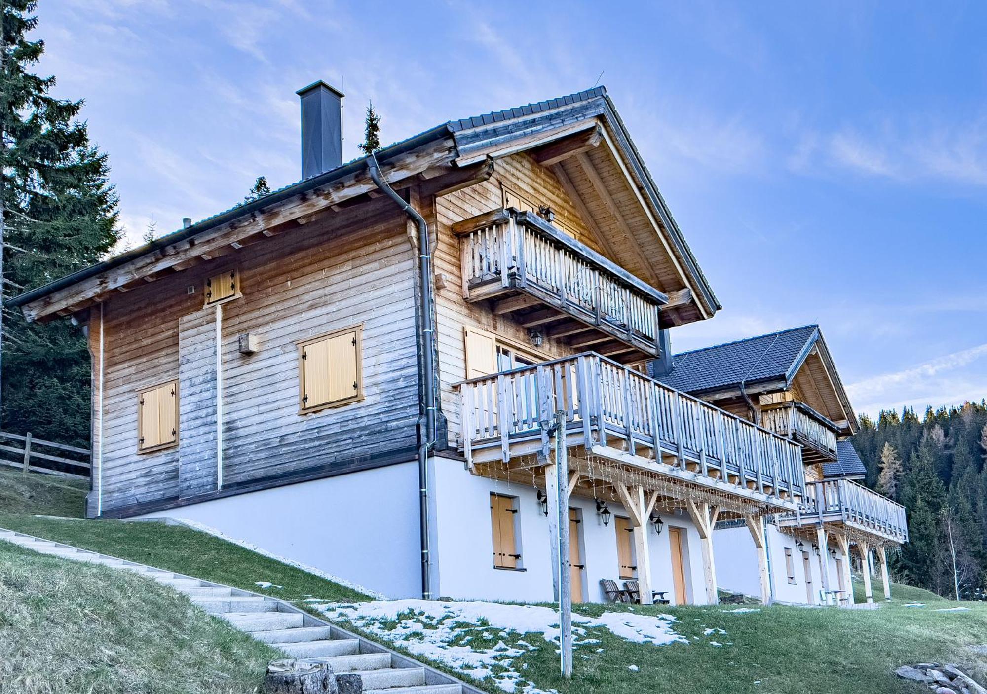 1A Chalet Koralpenzauber -Ski Fahren, Sauna Und Traumblick Villa Wolfsberg Bagian luar foto