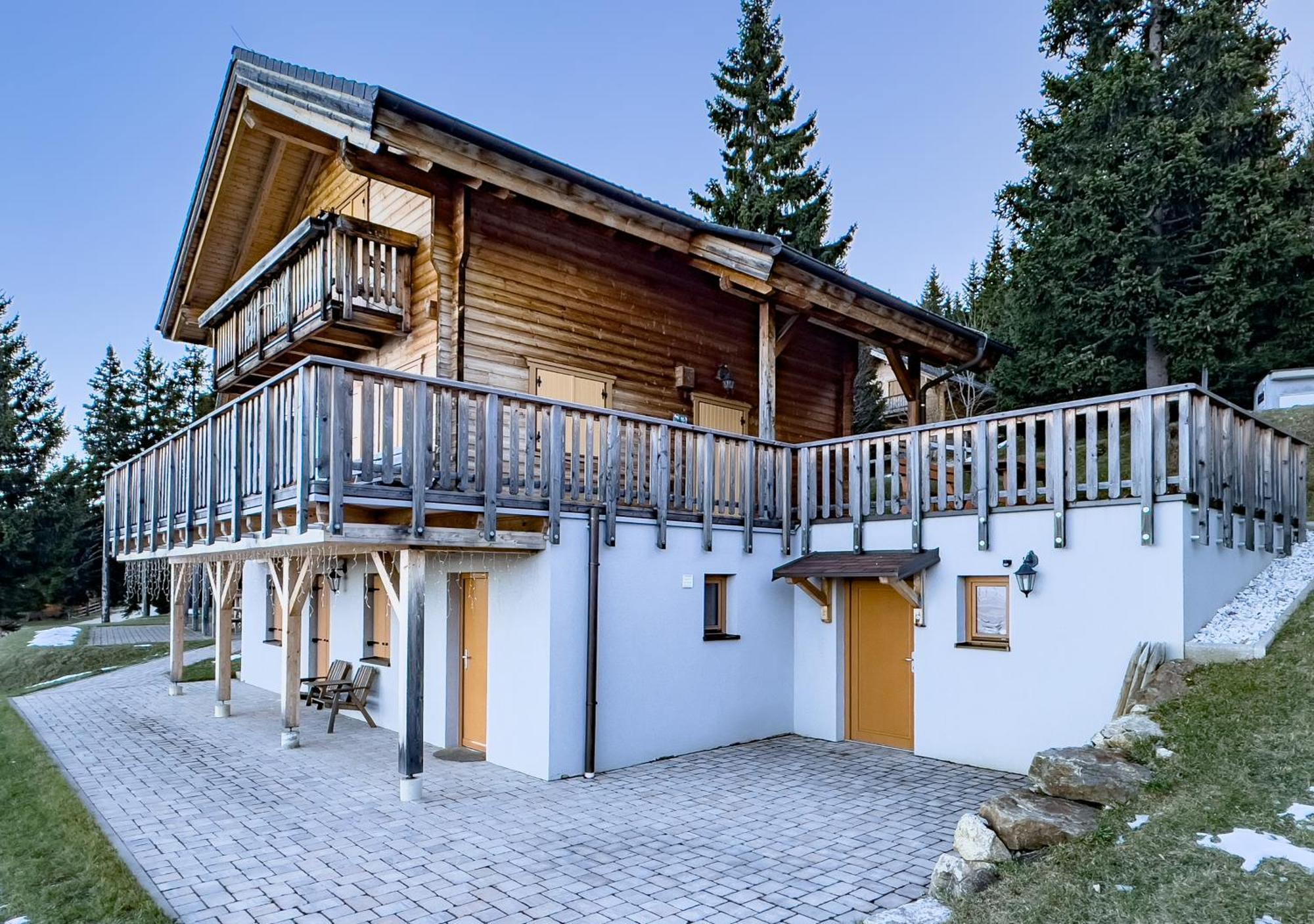 1A Chalet Koralpenzauber -Ski Fahren, Sauna Und Traumblick Villa Wolfsberg Bagian luar foto