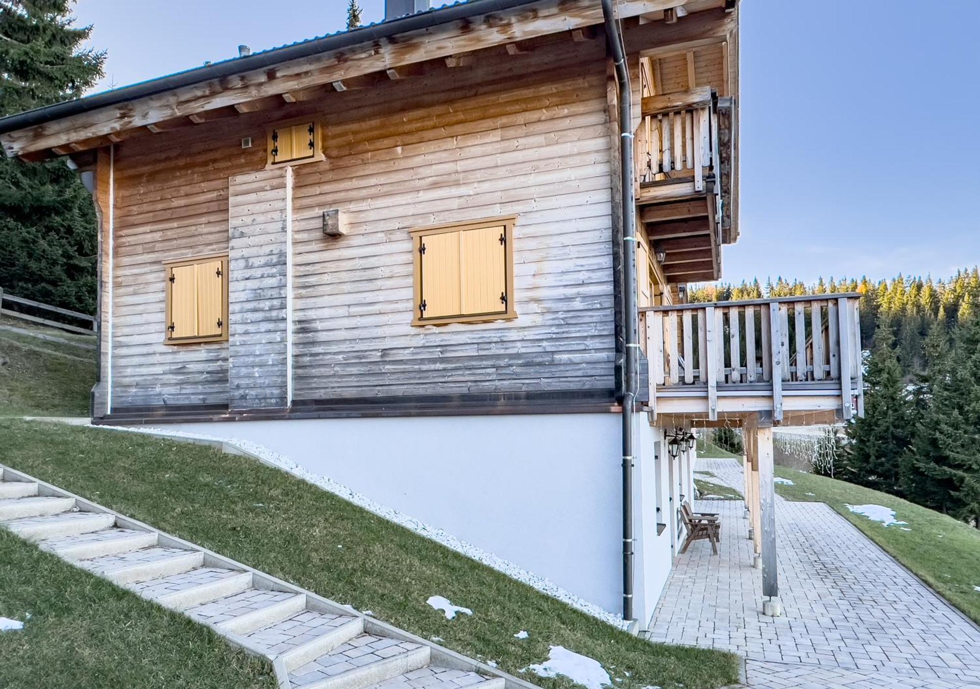 1A Chalet Koralpenzauber -Ski Fahren, Sauna Und Traumblick Villa Wolfsberg Bagian luar foto