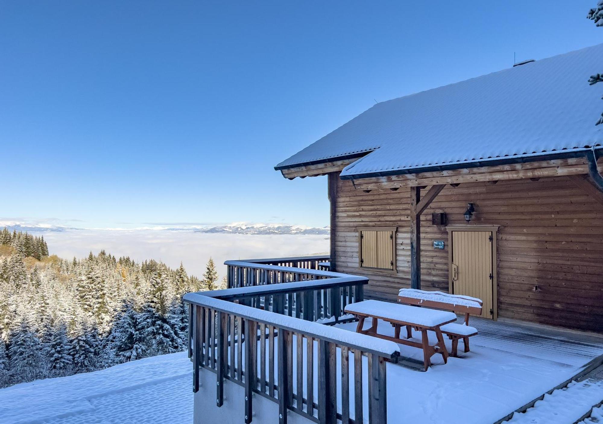 1A Chalet Koralpenzauber -Ski Fahren, Sauna Und Traumblick Villa Wolfsberg Bagian luar foto